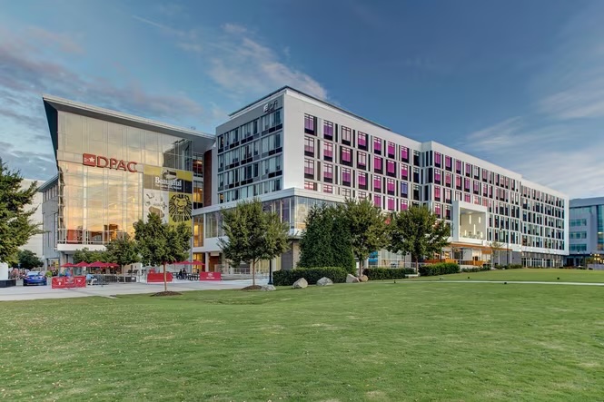 The Aloft Durham Downtown, the conference hotel for Local News Camp