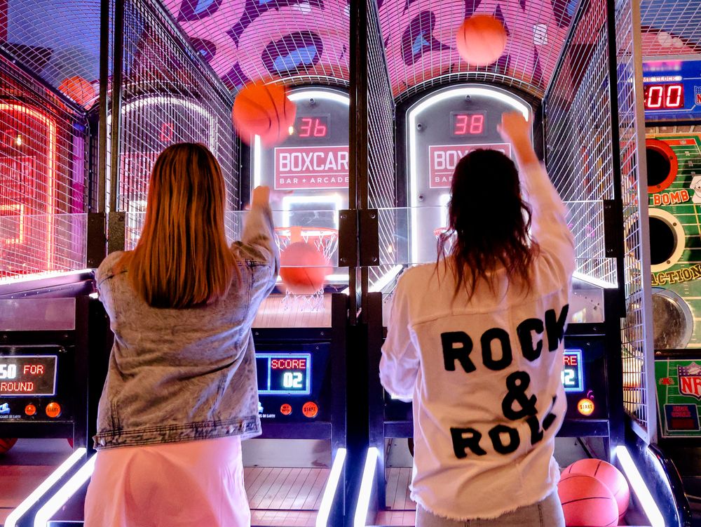 Boxcar Bar + Arcade in Durham